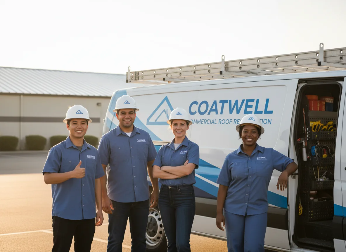 Commercial roof coating company in Carlton, GA